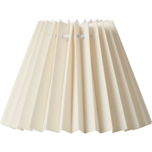Nielsen Light Emma Hacienda Plisse lampeskærm, beige, H11,5 cm