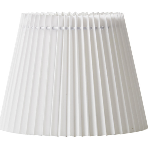 Nielsen Light Emma Villa Plisse lampeskærm, hvid, H14 cm billede