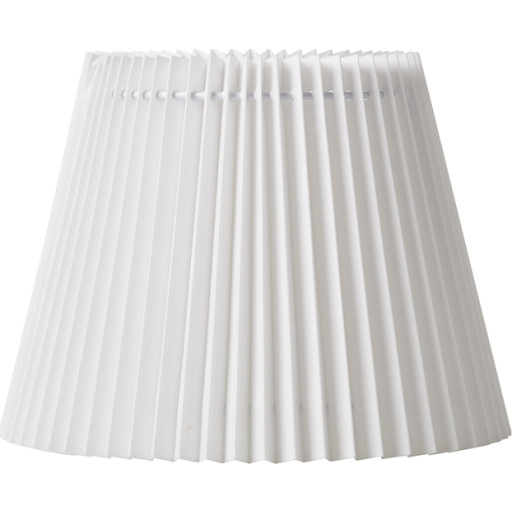 Nielsen Light Emma Villa Plisse lampeskærm, hvid, H16 cm billede