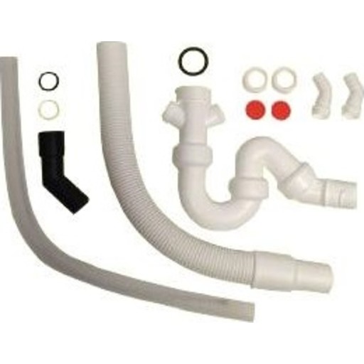 Blanco matavfallskvarn vattenlås, 1 ho, vit