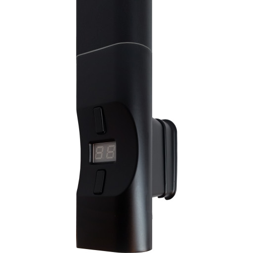 Kriss Nuvo 2 elpatron, 300W, termostat & timerfunktion, mat sort billede