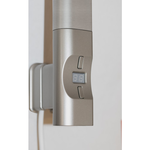 Kriss Nuvo 2 elpatron, 600W, termostat & timerfunktion, rustfri stål billede