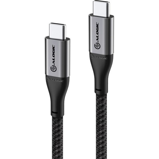 Alogic ladekabel USB-C til USB-C, grå, 3 meter billede