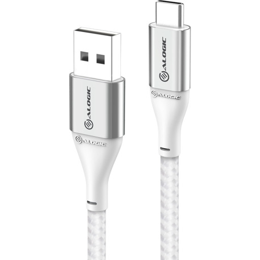 Alogic ladekabel USB-A til USB-C, sølv, 1,5 meter Hus &amp; hage > SmartHome &amp; elektronikk