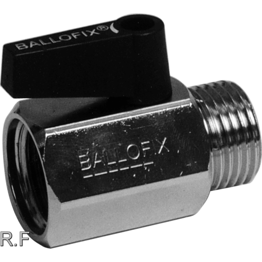 Broen Ballofix kuglehane 1/4"