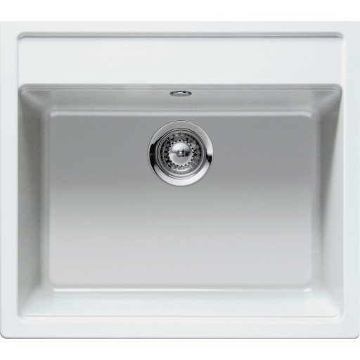 Intra Nemo Small N100SM-ALP diskbänk, 49x51 cm, vit