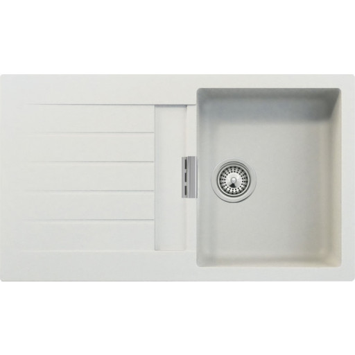 Intra Primus D-100 diskbänk, 86x50 cm, vit