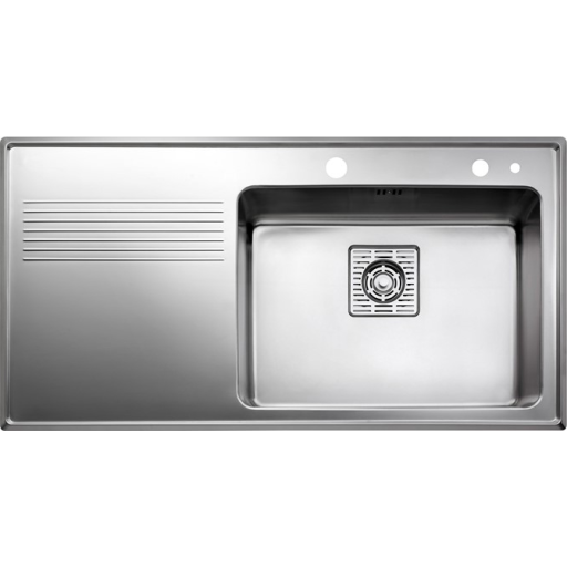 Intra Frame FR97SXRF diskbänk, 97x51 cm, rostfritt stål