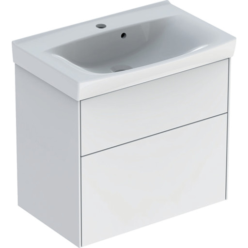 Ifö Sense møbelpak.60cm,Spira - H:59,5cm B:60cm D:36,6cm lige greb inkl.Vandlås og 2 skuffer