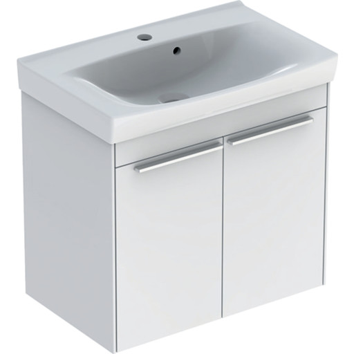 Ifö Sense møbelpak. 60cm,Spira - Compact hvid, H:59cmB:60cm D:36cm, Spira håndvask & 2 låger