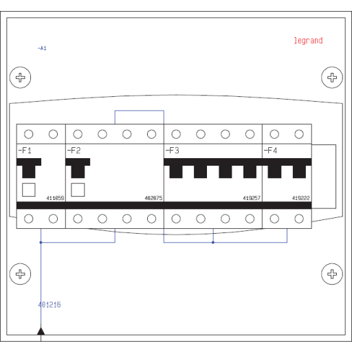 Bobrett LE1 01.1001, hvit Backuptype - El