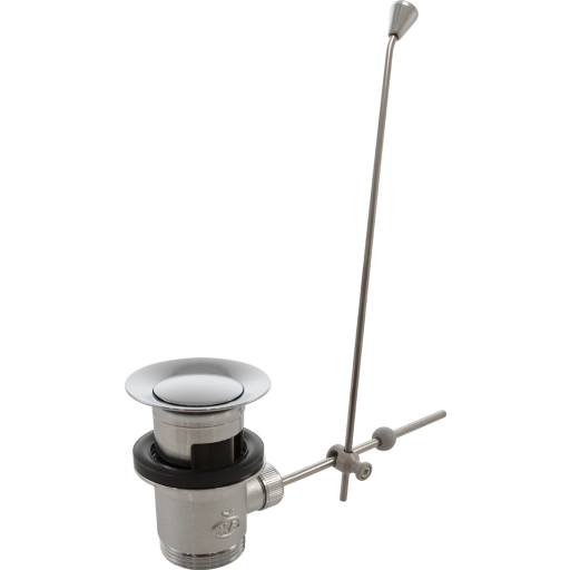 Oras bundventil komplet med løft op forkromet