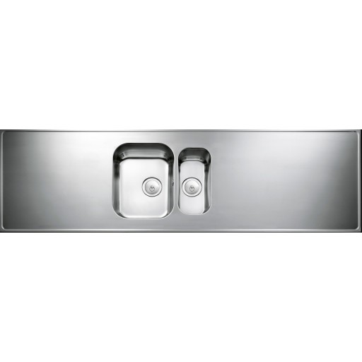 Intra Atlantic G20-P stålbord, 200x60 cm, rustfrit stål billede