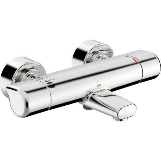 Oras Care badkarsblandare, krom