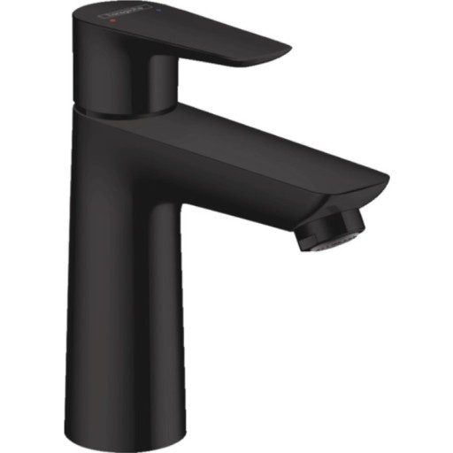 Hansgrohe Talis E 110 håndvaskarmatur, mat sort billede