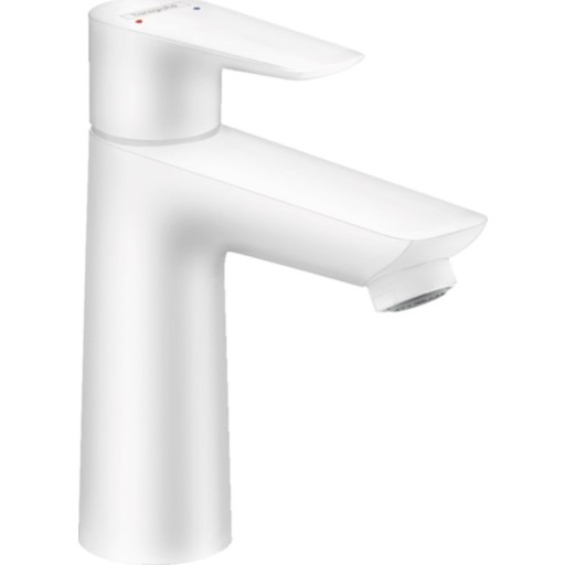 Hansgrohe Talis E 110 håndvaskarmatur, mat hvid billede