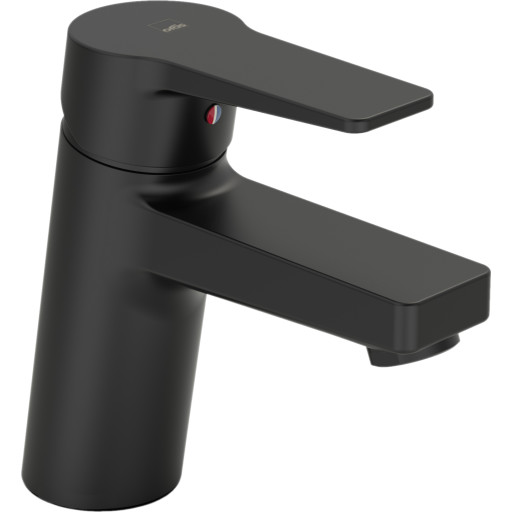 Oras Twista håndvaskarmatur, mat sort billede