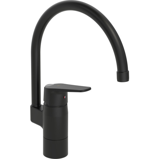 Oras Vega k&ouml;ksblandare, matt svart