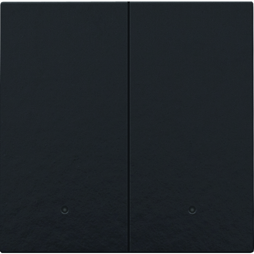 Billede af Tangent til smart 2-tryk med linse, Bakelite® piano black coated