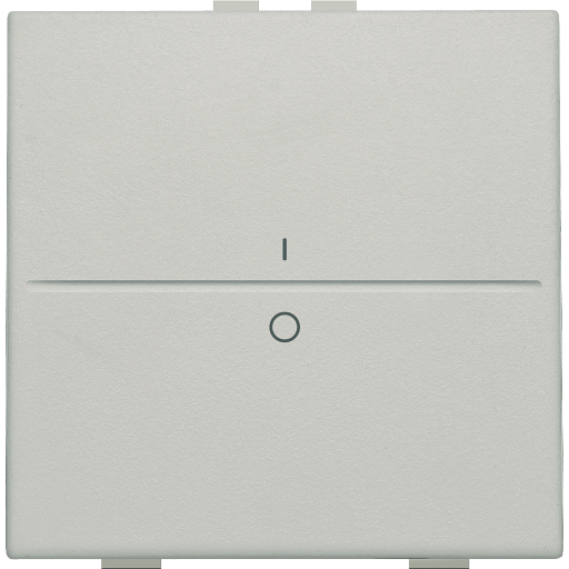 Tangent med IO-symbol for 2-trykk, lys grå Backuptype - El