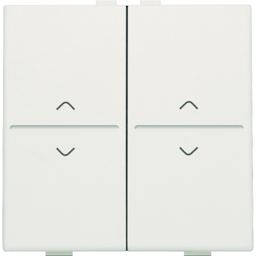 Billede af Tangent med pil symboler til 4-tryk, white