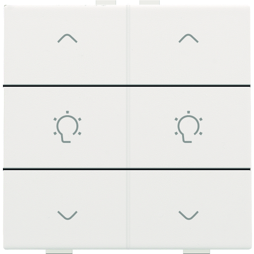 Billede af Dæmpertryk dobbelt, white coated, NHC