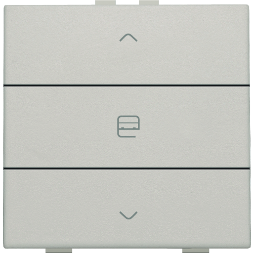 Motortryk enkelt, light grey, NHC