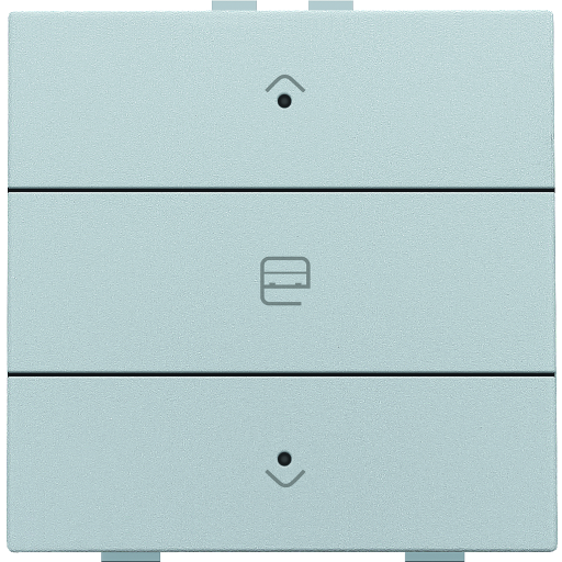 Billede af Motortryk enkelt med LED, sterling, NHC