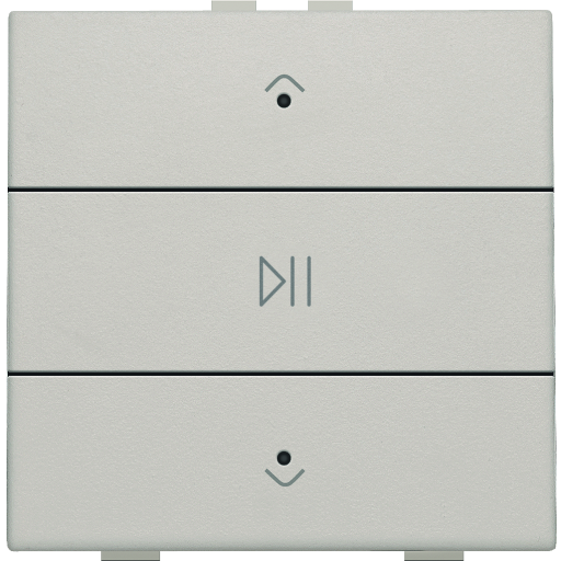 Billede af Audio tryk med LED, light grey, NHC