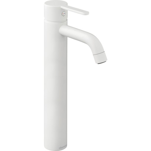 Damixa Silhouet håndvaskarmatur, mat hvid billede