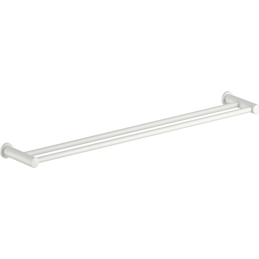 Damixa Silhouet håndklædestang, 80 cm, mat hvid billede