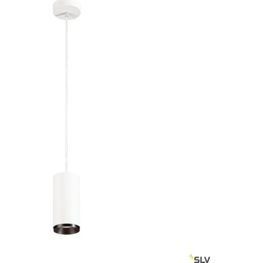 NUMINOS M, pendel, 4000K, 2125 lm, 24°, hvid/sort
