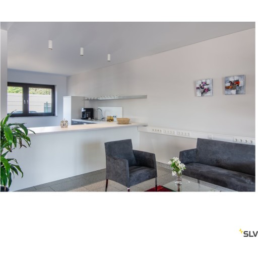 NUMINOS S, taklampa, 3000K, 1020 lm, 24°, vit/svart