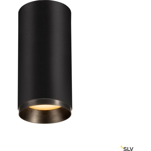 NUMINOS M, taklampa, 2700k, 1930 lm, 36°, svart/svart