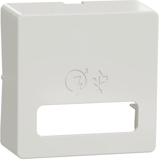 LK Fuga tangent til hurtig USB-lader a+c 3,4a i lysegrå