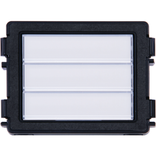 ABB-Welcome Call-modul, 3/6 push, bakgrunnsbelysning, 1 modul 51381SP3