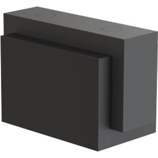 dørstopper 5001, matt sort