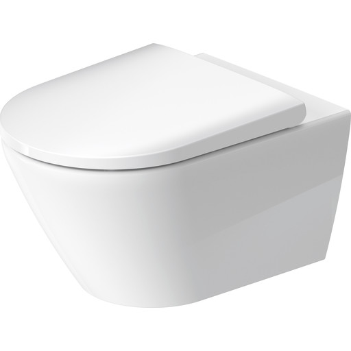Duravit D-Neo vegghengt toalett, uten skyllekant, hvit Baderom > Toalettet