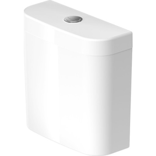 Duravit Happy D.2 cisterne med side tilslutning, hvid