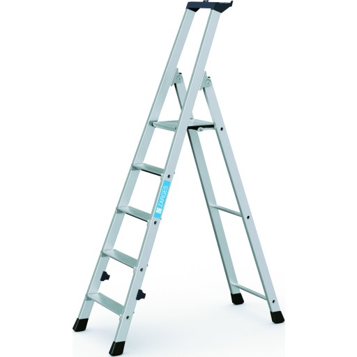 Zarges Nova S 5-trins trappestige af 1,8 meter billede