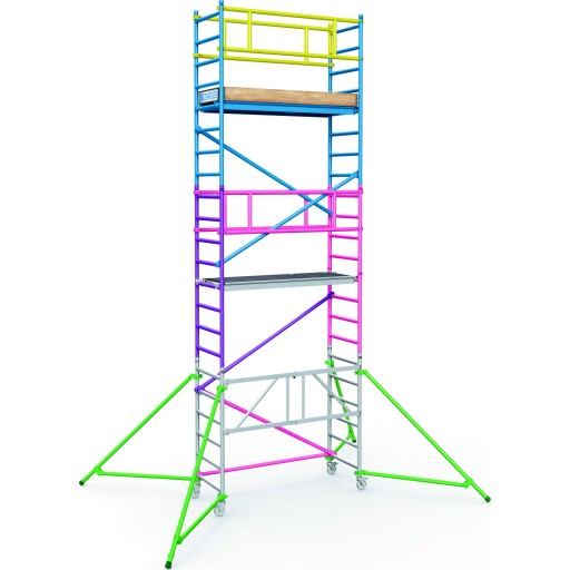 Zarges suppleringspakke til foldestillads (lilla pakke)