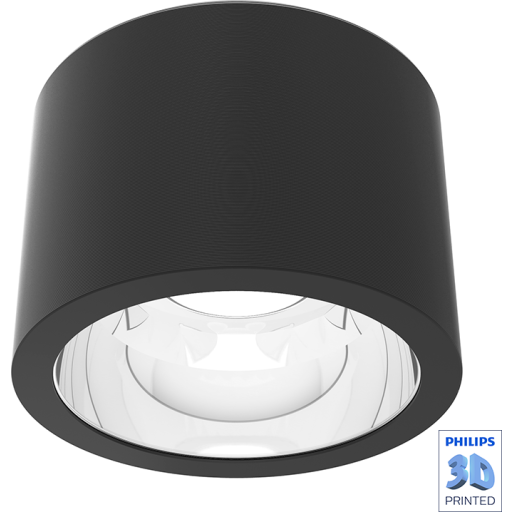 Billede af KT-serie Downlight Påbyg 2000lm/830 PSE Sort 3D