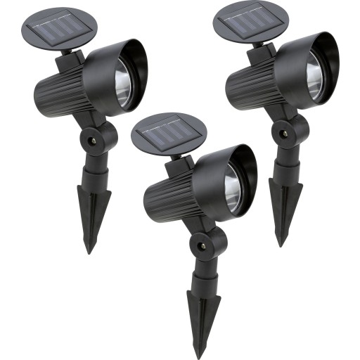 Eglo solcell spotlampor, 3 st