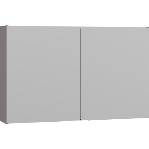 Dansani Mido+ Select spejlskab, 100x64 cm, mat grå