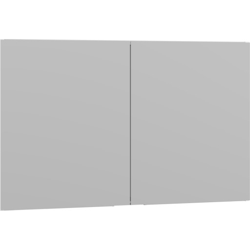 Dansani Mido+ Select spejlskab, 100x64 cm, mat hvid