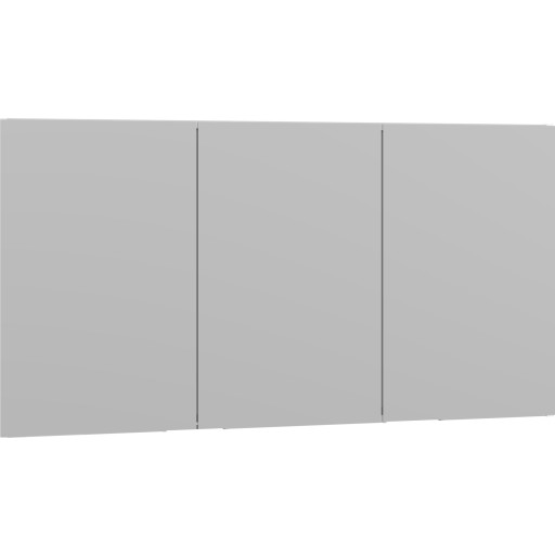 Dansani Mido+ Select spejlskab, 120x64 cm, mat hvid