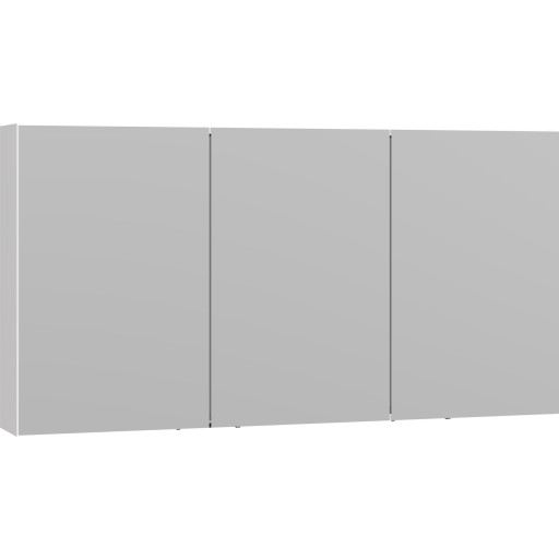 Dansani Mido+ Select spejlskab, 120x64 cm, hvid højglans