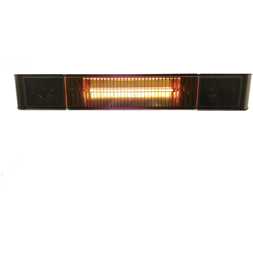 Heat1 Eco Pro Line Terrassevarmer Infrarød Bluetooth 2000w Sort