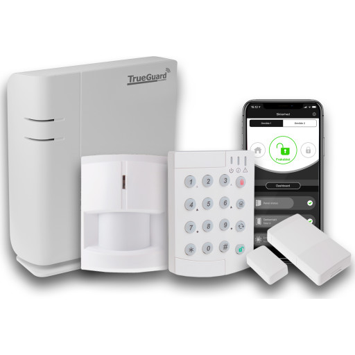 TrueGuard Smartbox Alarm startpakke med dyreimmun bevægelsessensor billede