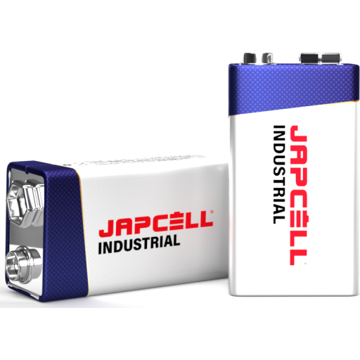 Japcell Industribatteri, E/6LR61, 9 V, 10 stk. Backuptype - Værktøj